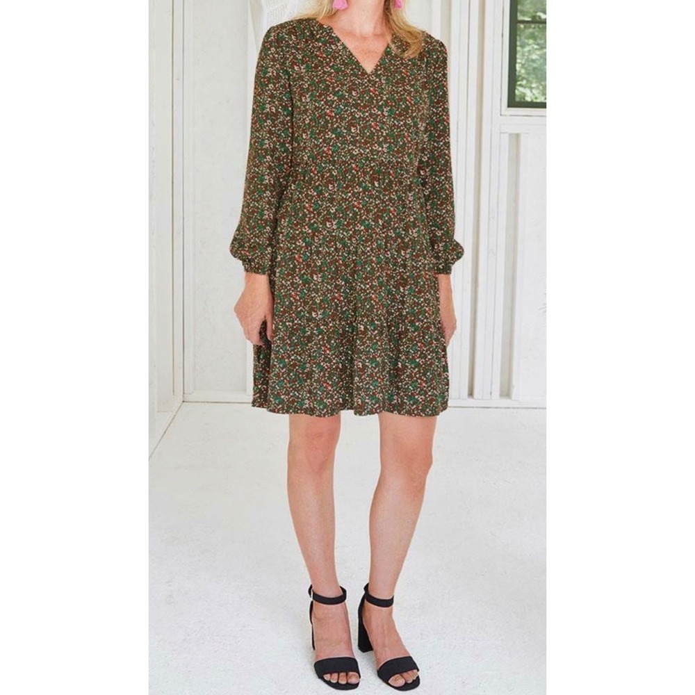 Matilda Jane Dress Womens Large Wonderment Fabulously Floral Cottagecore Holiday